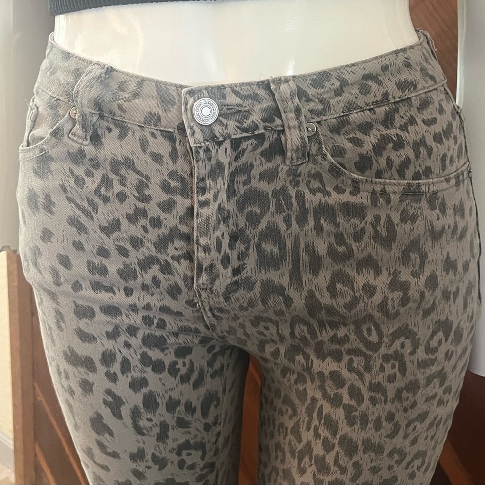 Leopard Print Jeans - image 3